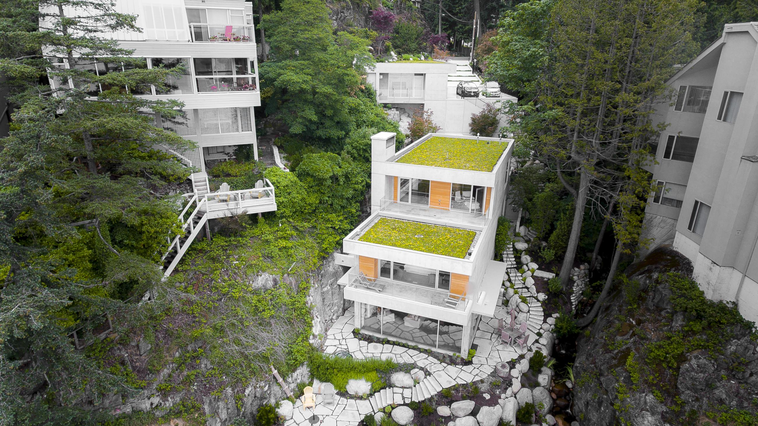 Gleneagles Drive Residence in West Vancouver, Kanada Exklusives Grün