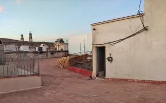 Dachterrasse mit Keramikplatten